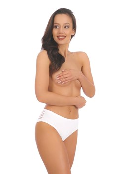 Figi damskie Gianna beż Funny Day [Kolor produktu beżowy, Rozmiar L] ze sklepu lenaodniemowlakadoszkolniaka.pl w kategorii Majtki damskie - zdjęcie 187428323