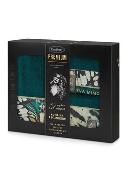 KOMPLET RĘCZNIKÓW EVA15 46 X 36 X 7 CM CIEMNOTURKUSOWY ze sklepu lenaodniemowlakadoszkolniaka.pl w kategorii Ręczniki - zdjęcie 187428562