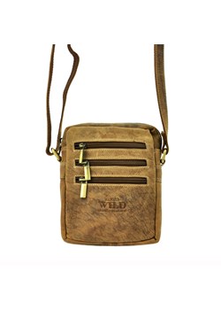 Torba saszetka listonoszka męska na ramię skórzana skóra naturalna Wild ze sklepu lenaodniemowlakadoszkolniaka.pl w kategorii Torby męskie - zdjęcie 187429040