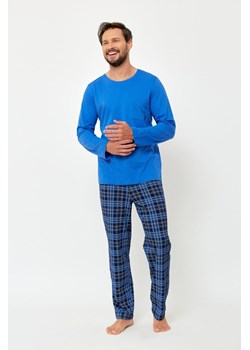 Piżama męska z długim rękawem długie spodnie Orest 1269 ze sklepu lenaodniemowlakadoszkolniaka.pl w kategorii Piżamy męskie - zdjęcie 187429120