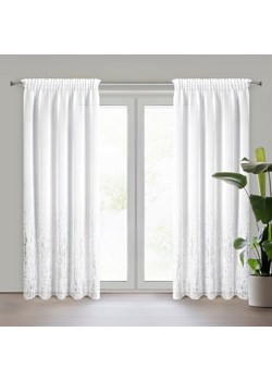 FIRANA GOTOWA OLIVIA NA TAŚMIE 140 X 270 CM BIAŁY ze sklepu lenaodniemowlakadoszkolniaka.pl w kategorii Firany - zdjęcie 187429384