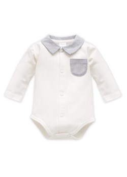 Body z długim rękawem chrzest dla chłopca niemowlęce Charlie Pinokio ze sklepu lenaodniemowlakadoszkolniaka.pl w kategorii Body niemowlęce - zdjęcie 187429561