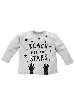 Bluzka Happy Day Pinokio szara ze sklepu lenaodniemowlakadoszkolniaka.pl w kategorii Bluzki dziewczęce - zdjęcie 187430062