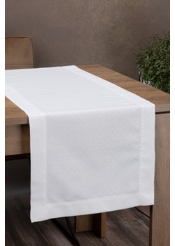 OBRUS ELLEN 40 X 140 CM BIAŁY ze sklepu lenaodniemowlakadoszkolniaka.pl w kategorii Obrusy i bieżniki - zdjęcie 187430304