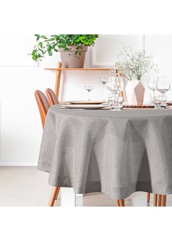 OBRUS STELLA 2 O 180 CM SREBRNY ze sklepu lenaodniemowlakadoszkolniaka.pl w kategorii Obrusy i bieżniki - zdjęcie 187430790