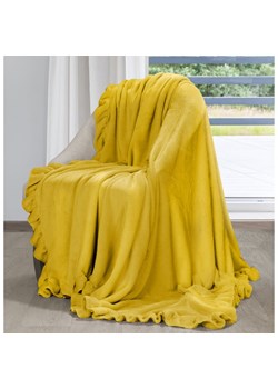 KOC DOLLY 150 X 200 CM MUSZTARDOWY ze sklepu lenaodniemowlakadoszkolniaka.pl w kategorii Narzuty i kapy - zdjęcie 187431681