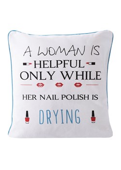 POSZEWKA PAOLA 4 40 X 40 CM BIAŁY ze sklepu lenaodniemowlakadoszkolniaka.pl w kategorii Poszewki na poduszki - zdjęcie 187432162