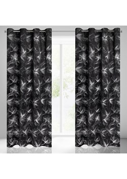 ZASŁONA GOTOWA STELLA 140 X 250 CM CZARNY ze sklepu lenaodniemowlakadoszkolniaka.pl w kategorii Zasłony - zdjęcie 187432602