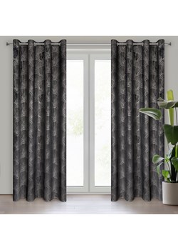 ZASŁONA GOTOWA GOJA 140 X 250 CM CZARNY ze sklepu lenaodniemowlakadoszkolniaka.pl w kategorii Zasłony - zdjęcie 187433264