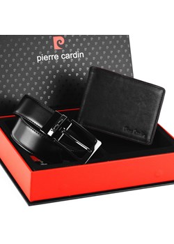 Zestaw na prezent dla mężczyzny portfel i pasek męski skórzany Pierre Cardin ze sklepu lenaodniemowlakadoszkolniaka.pl w kategorii Paski męskie - zdjęcie 187433361