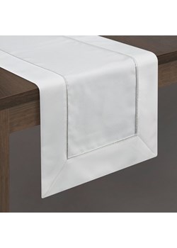 OBRUS MADELE 40 X 140 CM BIAŁY ze sklepu lenaodniemowlakadoszkolniaka.pl w kategorii Obrusy i bieżniki - zdjęcie 187434224