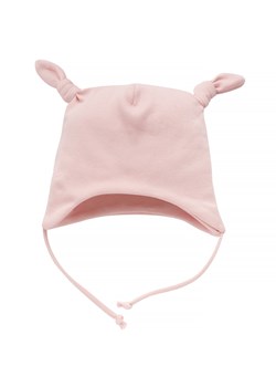 Czapka niemowlęca wiązana bawełniana róż Pinokio Lovely Day ze sklepu lenaodniemowlakadoszkolniaka.pl w kategorii Czapki dziecięce - zdjęcie 187434592