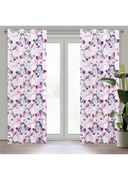 ZASŁONA GOTOWA NIRA 140 X 250 CM FIOLETOWY ze sklepu lenaodniemowlakadoszkolniaka.pl w kategorii Zasłony - zdjęcie 187434723