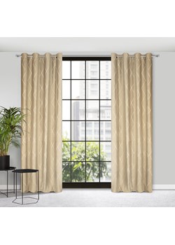 ZASŁONA DEKORACYJNA PIERRE CARDIN MARGO 140 X 250 CM BEŻOWY ze sklepu lenaodniemowlakadoszkolniaka.pl w kategorii Zasłony - zdjęcie 187435464