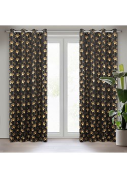 ZASŁONA GOTOWA CLARA 135 X 250 CM CZARNY ze sklepu lenaodniemowlakadoszkolniaka.pl w kategorii Zasłony - zdjęcie 187436190