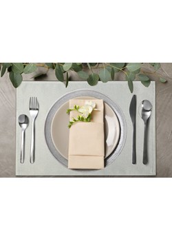 OBRUS EDNA 30 X 40 CM BIAŁY ze sklepu lenaodniemowlakadoszkolniaka.pl w kategorii Obrusy i bieżniki - zdjęcie 187436452