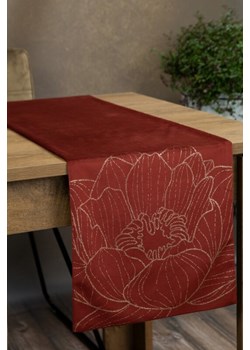 OBRUS BLINK 13 35 X 220 CM CEGLASTY ze sklepu lenaodniemowlakadoszkolniaka.pl w kategorii Obrusy i bieżniki - zdjęcie 187436612