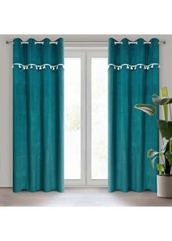 ZASŁONA GOTOWA KIDS 1 140 X 250 CM CIEMNOTURKUSOWY ze sklepu lenaodniemowlakadoszkolniaka.pl w kategorii Zasłony - zdjęcie 187436831