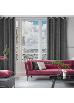 ZASŁONA GOTOWA INGA 140 X 250 CM CZARNY ze sklepu lenaodniemowlakadoszkolniaka.pl w kategorii Zasłony - zdjęcie 187437203