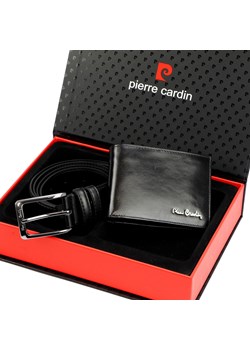 Zestaw na prezent dla mężczyzny portfel i pasek męski skórzany Pierre Cardin ze sklepu lenaodniemowlakadoszkolniaka.pl w kategorii Paski męskie - zdjęcie 187437293