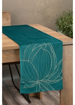 OBRUS BLINK 12 35 X 180 CM CIEMNOTURKUSOWY ze sklepu lenaodniemowlakadoszkolniaka.pl w kategorii Obrusy i bieżniki - zdjęcie 187437531