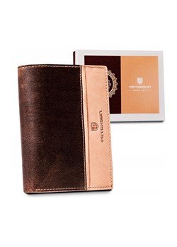 Portfel męski skórzany skóra naturalna Peterson ze sklepu lenaodniemowlakadoszkolniaka.pl w kategorii Portfele męskie - zdjęcie 187438141