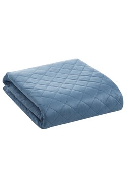 NARZUTA D91 LUIZ 5 70 X 160 CM NIEBIESKI ze sklepu lenaodniemowlakadoszkolniaka.pl w kategorii Narzuty i kapy - zdjęcie 187438222