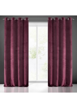 ZASŁONA GOTOWA MORENA 140X250 CM BORDOWY ze sklepu lenaodniemowlakadoszkolniaka.pl w kategorii Zasłony - zdjęcie 187438263