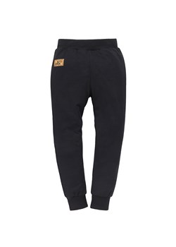 Spodnie niemowlęce czarne dla chłopięce Lets rock Pinokio ze sklepu lenaodniemowlakadoszkolniaka.pl w kategorii Spodnie i półśpiochy - zdjęcie 187438613