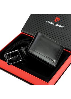 Zestaw na prezent dla mężczyzny portfel i pasek męski skórzany Pierre Cardin ze sklepu lenaodniemowlakadoszkolniaka.pl w kategorii Paski męskie - zdjęcie 187438971