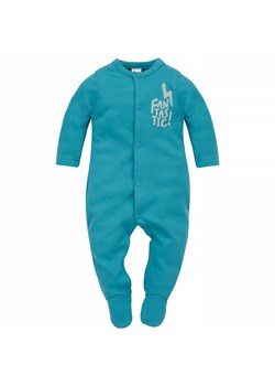 Pajac niemowlęcy turkus dla chłopca wyprawka Pinokio Orange Filip ze sklepu lenaodniemowlakadoszkolniaka.pl w kategorii Pajacyki - zdjęcie 187439033