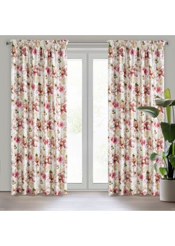 ZASŁONA GOTOWA LILLIE NA TAŚMIE 140 X 270 CM KREMOWY ze sklepu lenaodniemowlakadoszkolniaka.pl w kategorii Zasłony - zdjęcie 187439151