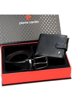 Zestaw na prezent dla mężczyzny portfel i pasek męski skórzany Pierre Cardin ze sklepu lenaodniemowlakadoszkolniaka.pl w kategorii Paski męskie - zdjęcie 187439260