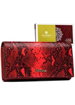 Portfel damski skóra naturalna skórzany Peterson ze sklepu lenaodniemowlakadoszkolniaka.pl w kategorii Portfele damskie - zdjęcie 187440122