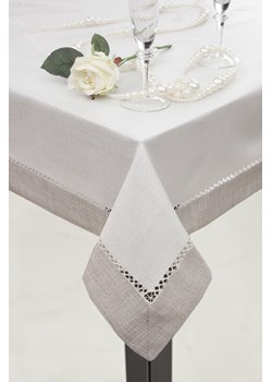 OBRUS EMMA 145 X 260 CM BIAŁY ze sklepu lenaodniemowlakadoszkolniaka.pl w kategorii Obrusy i bieżniki - zdjęcie 187440392