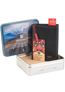 Portfel męski skórzany skóra naturalna Peterson ze sklepu lenaodniemowlakadoszkolniaka.pl w kategorii Portfele męskie - zdjęcie 187440942