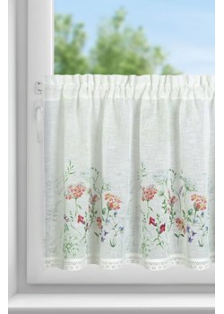 FIRANA GOTOWA SYLWIA NA TAŚMIE 150 X 60 CM BIAŁY ze sklepu lenaodniemowlakadoszkolniaka.pl w kategorii Firany - zdjęcie 187441041