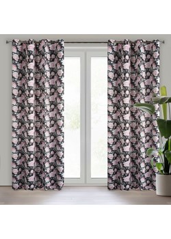 ZASŁONA GOTOWA BELLIS 140 X 250 CM CZARNY ze sklepu lenaodniemowlakadoszkolniaka.pl w kategorii Zasłony - zdjęcie 187442320