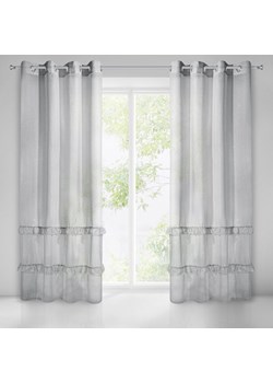 FIRANA GOTOWA ARIANA 140 X 250 CM SZARY ze sklepu lenaodniemowlakadoszkolniaka.pl w kategorii Firany - zdjęcie 187442622