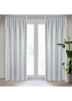 FIRANA GOTOWA CELINE NA TAŚMIE 140 X 270 CM SREBRNY ze sklepu lenaodniemowlakadoszkolniaka.pl w kategorii Firany - zdjęcie 187442943