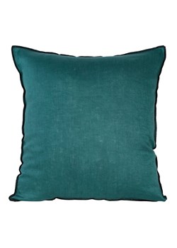 POSZEWKA LEN 5 45 X 45 CM TURKUSOWY ze sklepu lenaodniemowlakadoszkolniaka.pl w kategorii Poszewki na poduszki - zdjęcie 187443154