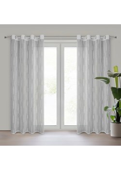 ZASŁONA GOTOWA ALENI 140 X 250 CM SREBRNY ze sklepu lenaodniemowlakadoszkolniaka.pl w kategorii Zasłony - zdjęcie 187444374