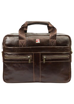 Teczka torba męska skórzana skóra naturalna Nordee ze sklepu lenaodniemowlakadoszkolniaka.pl w kategorii Aktówki - zdjęcie 187444422