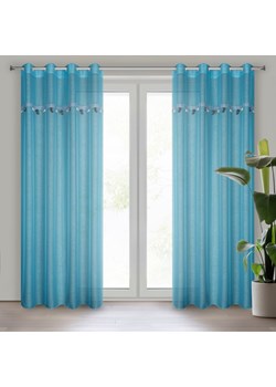 FIRANA GOTOWA CAR 2 140 X 250 CM NIEBIESKI ze sklepu lenaodniemowlakadoszkolniaka.pl w kategorii Firany - zdjęcie 187444584