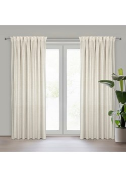 ZASŁONA GOTOWA ETNA NA TAŚMIE 140 X 270 CM NATURALNY ze sklepu lenaodniemowlakadoszkolniaka.pl w kategorii Zasłony - zdjęcie 187444900