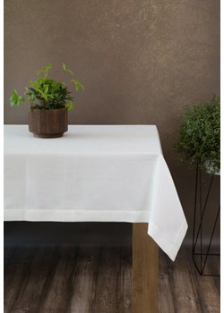 OBRUS STELLA 2 145 X 350 CM BIAŁY ze sklepu lenaodniemowlakadoszkolniaka.pl w kategorii Obrusy i bieżniki - zdjęcie 187445112