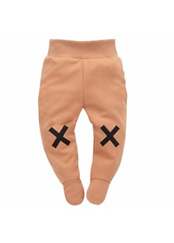 Półśpiochy niemowlęce beżowe Pinokio Oliwier wyprawka dla niemowlaka ze sklepu lenaodniemowlakadoszkolniaka.pl w kategorii Spodnie i półśpiochy - zdjęcie 187445164
