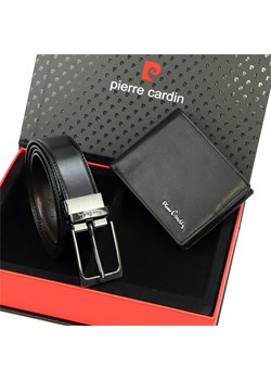 Zestaw na prezent dla mężczyzny portfel i pasek męski skórzany Pierre Cardin ze sklepu lenaodniemowlakadoszkolniaka.pl w kategorii Paski męskie - zdjęcie 187445740