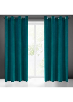 ZASŁONA GOTOWA MILO 140 X 250 CM CIEMNOTURKUSOWY ze sklepu lenaodniemowlakadoszkolniaka.pl w kategorii Zasłony - zdjęcie 187445780