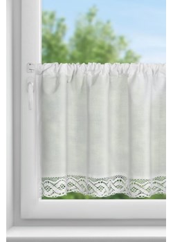 FIRANA GOTOWA VINCE NA TAŚMIE 150 X 60 CM BIAŁY ze sklepu lenaodniemowlakadoszkolniaka.pl w kategorii Firany - zdjęcie 187446691